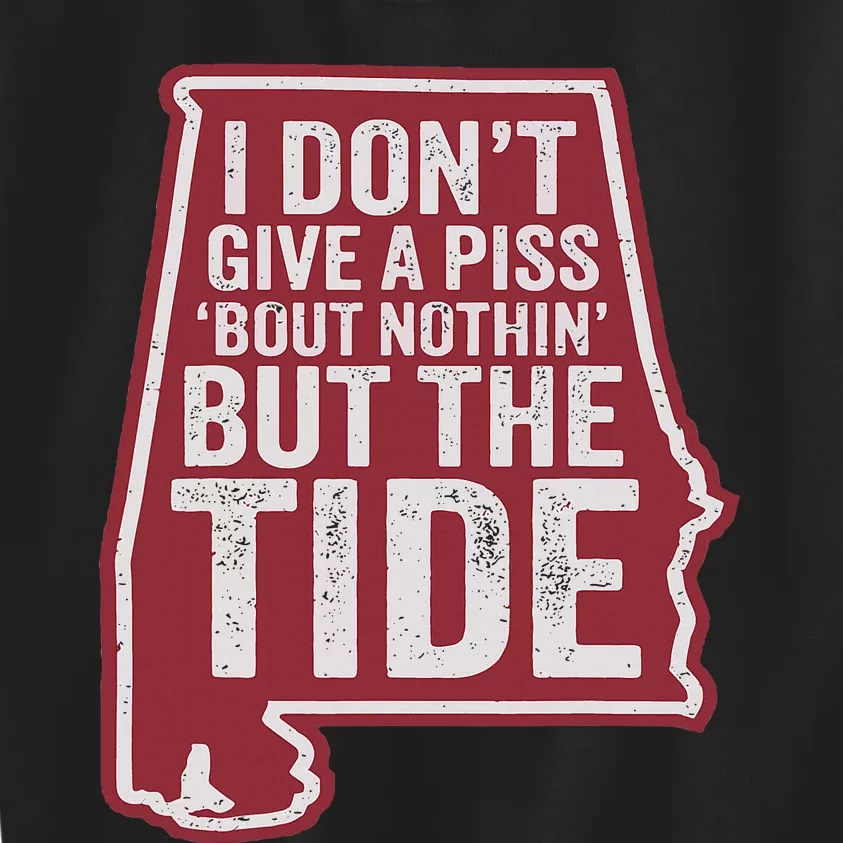 I DonT Give A Piss About Nothing But The Tide Kids Sweatshirt