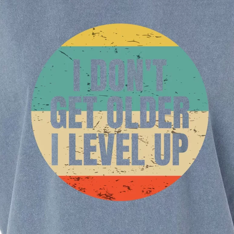 I Dont Get Older I Level Up Gift Controller Gamer Gift Garment-Dyed Women's Muscle Tee