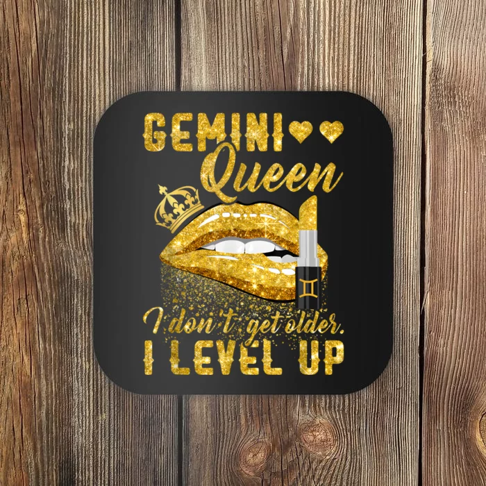 I Dont Get Older I Level Up Gemini Coaster