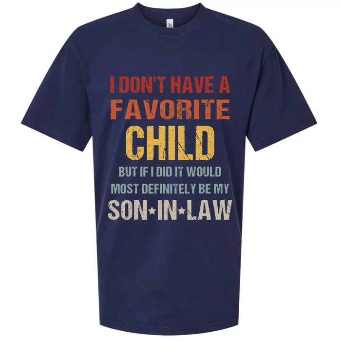 I Don't Have A Favorite Child But If I Did It Would Most Sueded Cloud Jersey T-Shirt