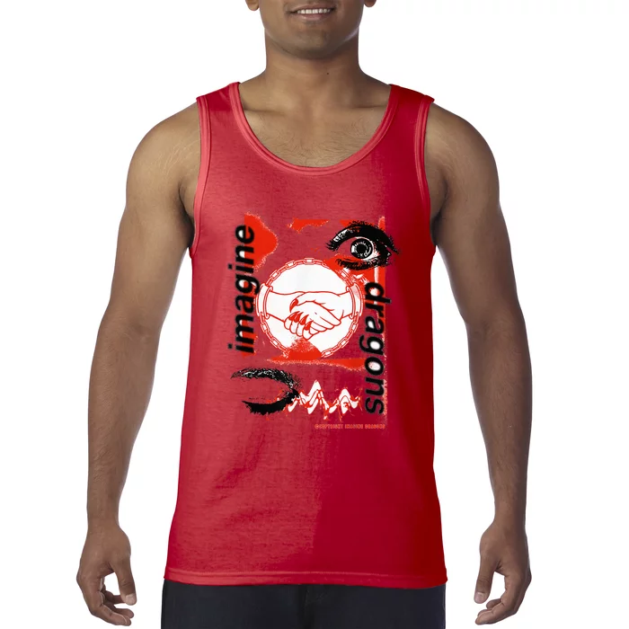 I.M.A.G.I.N.E D.R.A.G.O.N.S Handshake Tank Top