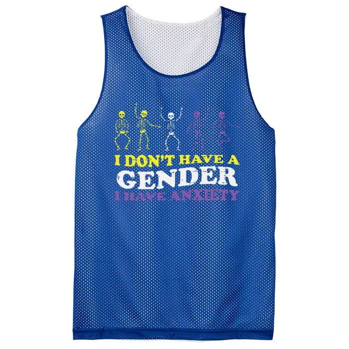 I Dont Have Gender Enby Pride Flag Lgbtq Mesh Reversible Basketball Jersey Tank