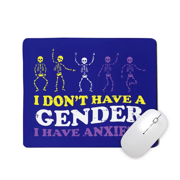 I Dont Have Gender Enby Pride Flag Lgbtq Mousepad