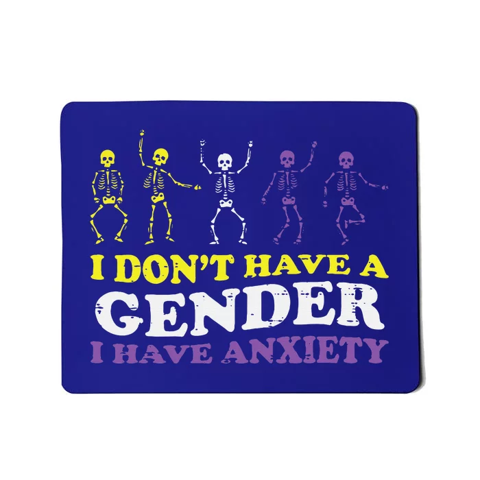 I Dont Have Gender Enby Pride Flag Lgbtq Mousepad