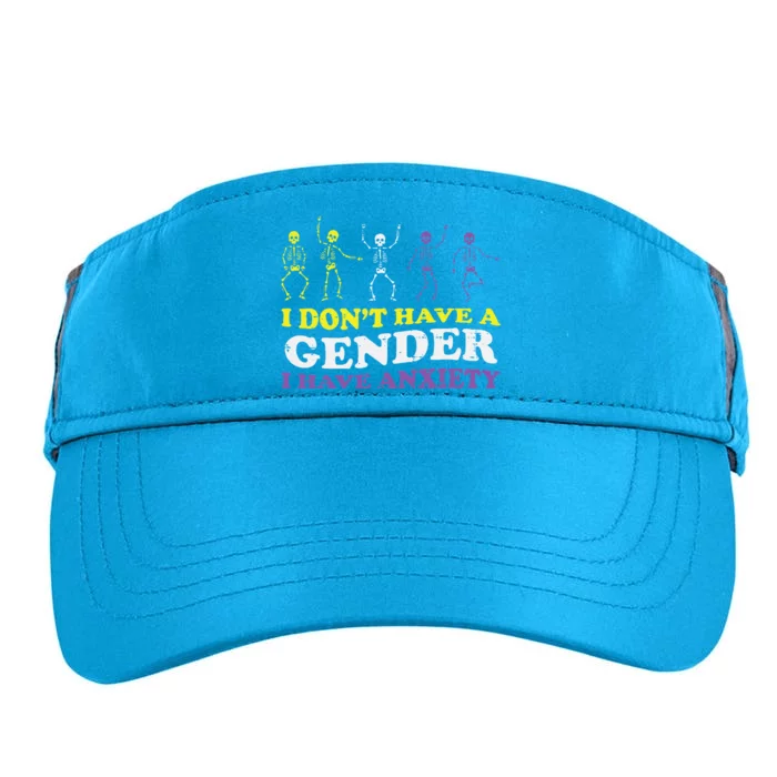 I Dont Have Gender Enby Pride Flag Lgbtq Adult Drive Performance Visor