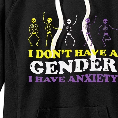 I Dont Have Gender Enby Pride Flag Lgbtq Women's Fleece Hoodie