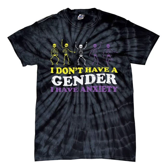 I Dont Have Gender Enby Pride Flag Lgbtq Tie-Dye T-Shirt