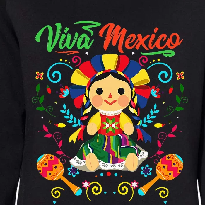 Independence Day I Love Mexico Womens California Wash Sweatshirt