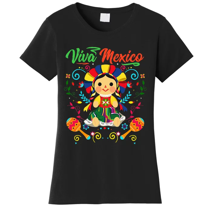 Independence Day I Love Mexico Women's T-Shirt