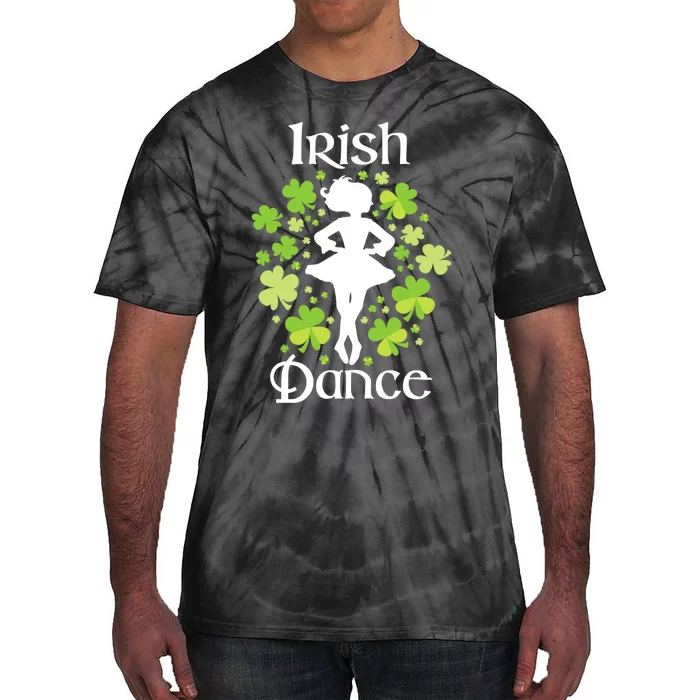 Irish Dance - Irish Dancer Ceili Reel Dance Tie-Dye T-Shirt