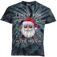 I Do It For The Ho's Funny Santa Ugly Christmas Sweater Kids T