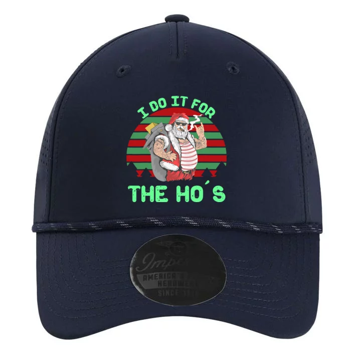 I Do It For The HoS Funny Inappropriate Christmas Santa Performance The Dyno Cap