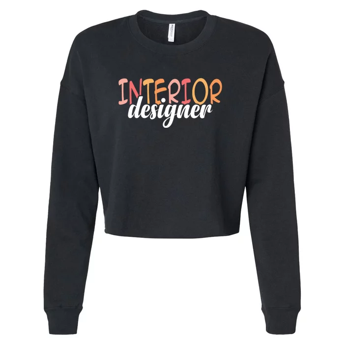 Interior Designer Interior Design Architecture Cropped Pullover Crew