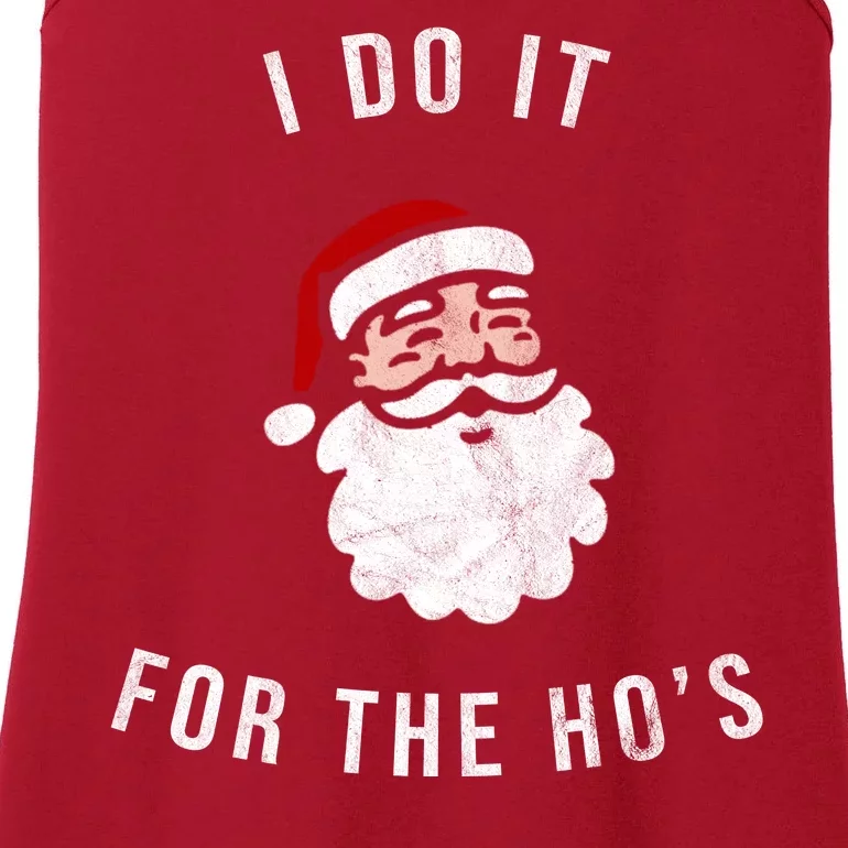 I Do It For The Ho's Ladies Essential Tank