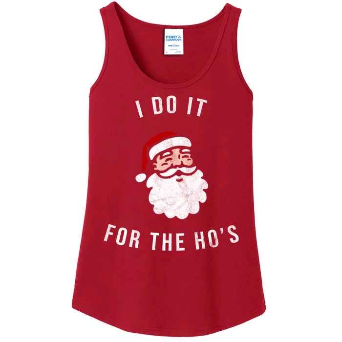 I Do It For The Ho's Ladies Essential Tank