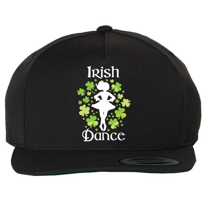 Irish Dance Irish Dancer Ceili Reel Dance Wool Snapback Cap