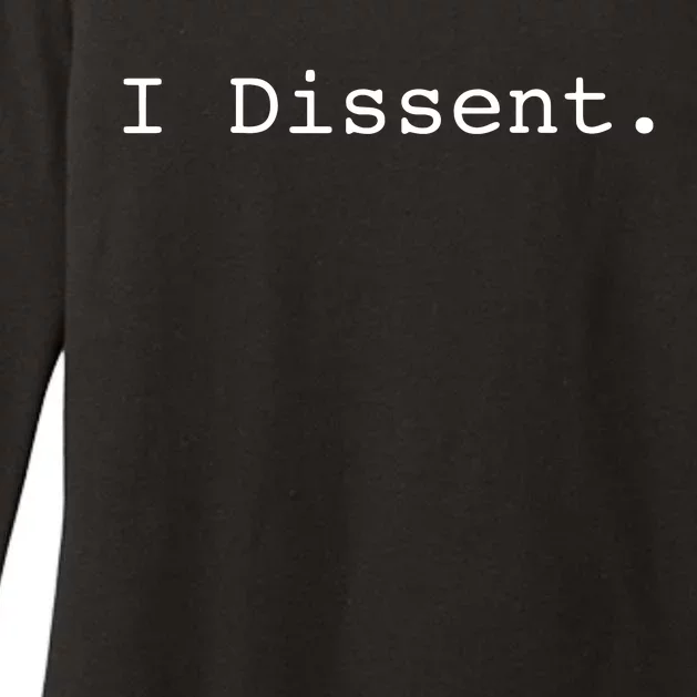 I Dissent Womens CVC Long Sleeve Shirt