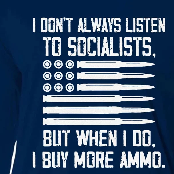 I Do I Buy More Ammo Pro Gun Anti Biden Cooling Performance Long Sleeve Crew