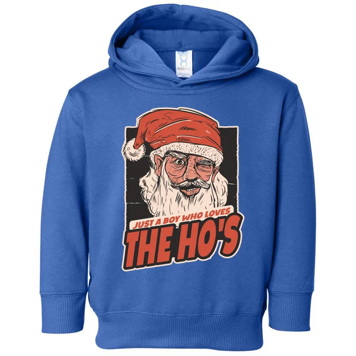 I Do It For The Hos Just A Who Loves The HoS Cute Gift Toddler Hoodie