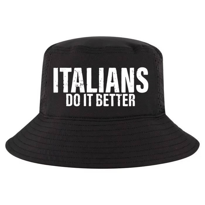 Italians Do It Better Cool Comfort Performance Bucket Hat