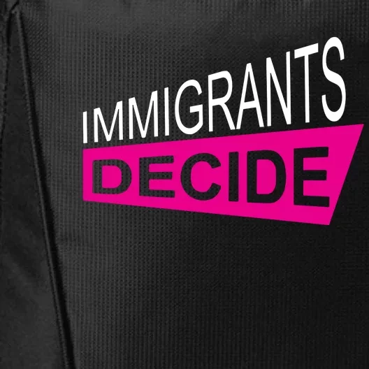 Immigrants Decide City Backpack