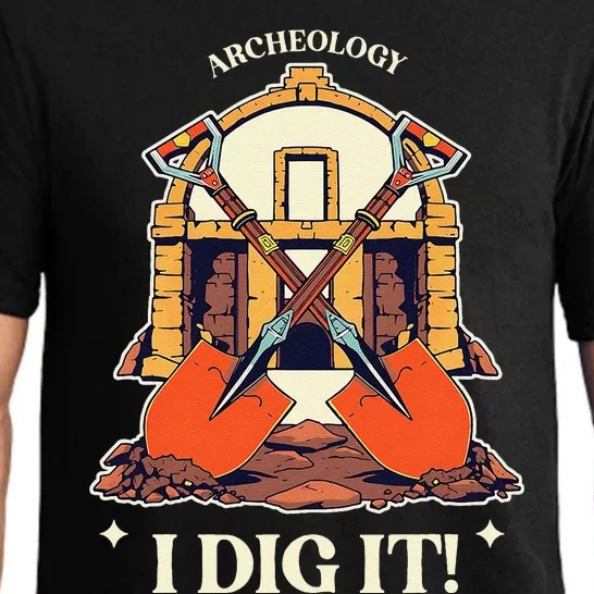 I Dig It Archelogy Archeolgist Pajama Set