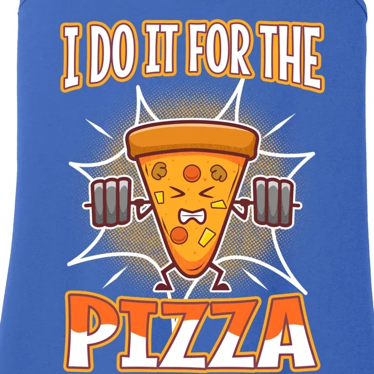 I Do It For The Pizza Gift Ladies Essential Tank