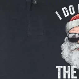 I Do It For The Santa Ugly Christmas Sweater Softstyle Adult Sport Polo