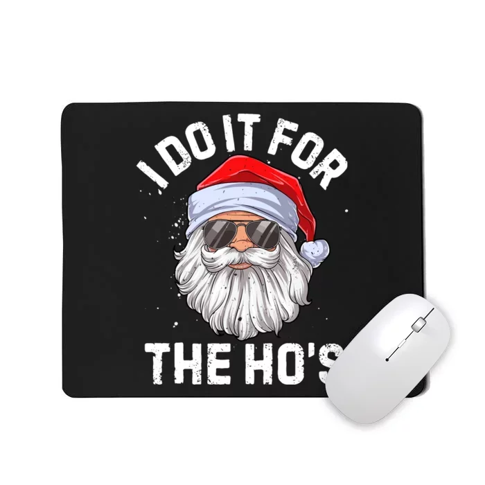 I Do It For The HoS Funny Inappropriate Christmas Mousepad