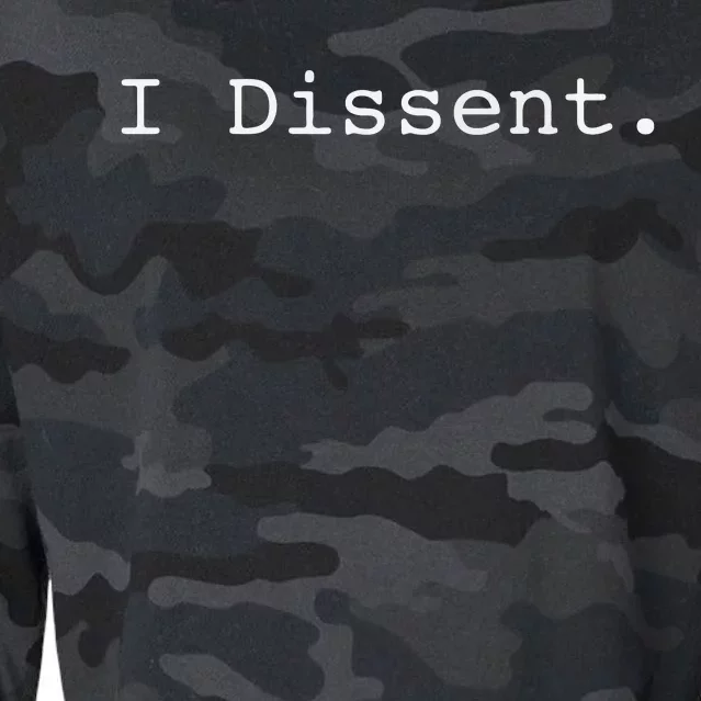 I Dissent Cropped Pullover Crew