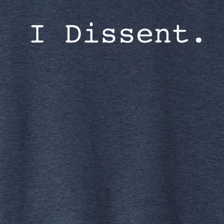 I Dissent Women's Crop Top Tee