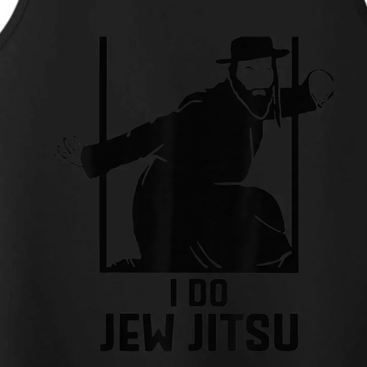 I Do Jew Jitsu I Funny Jui Jutsu Performance Tank