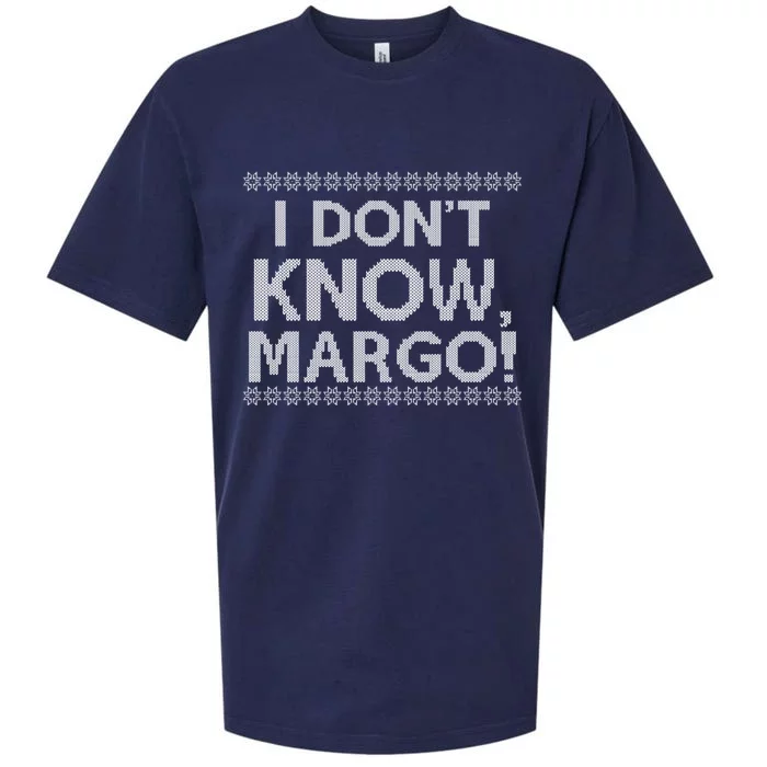 I Don't KNOW, MARGO! Essential Sueded Cloud Jersey T-Shirt