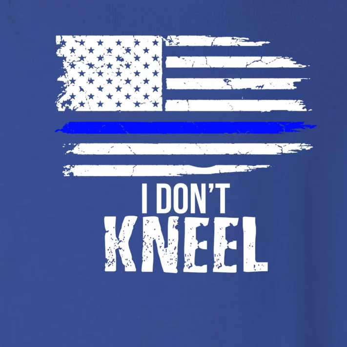 I Don't Kneel Usa Flag Cute Gift Patriotic Stand Nthem Toddler Long Sleeve Shirt