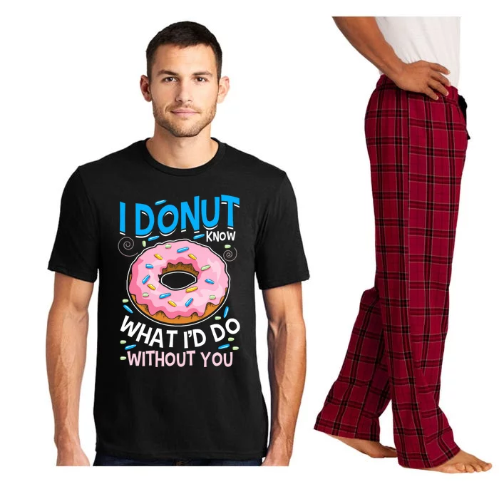 I Donut Know What I'd Do Without You Love Couple Outfit Meaningful Gift Pajama Set