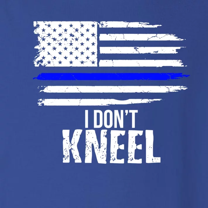 I Don't Kneel Usa Flag Gift Patriotic Stand Nthem Toddler Long Sleeve Shirt