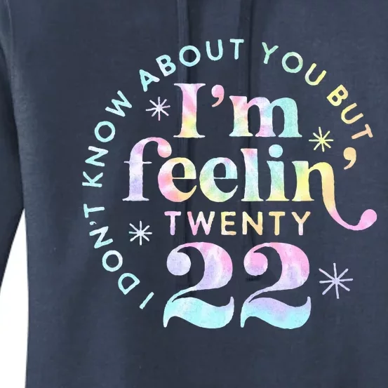 I don't know about you but I'm feeling Twenty 22 Tie Dye Women's Pullover Hoodie