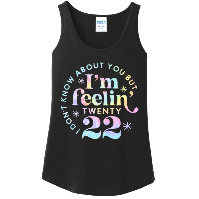 I don't know about you but I'm feeling Twenty 22 Tie Dye Ladies Essential Tank