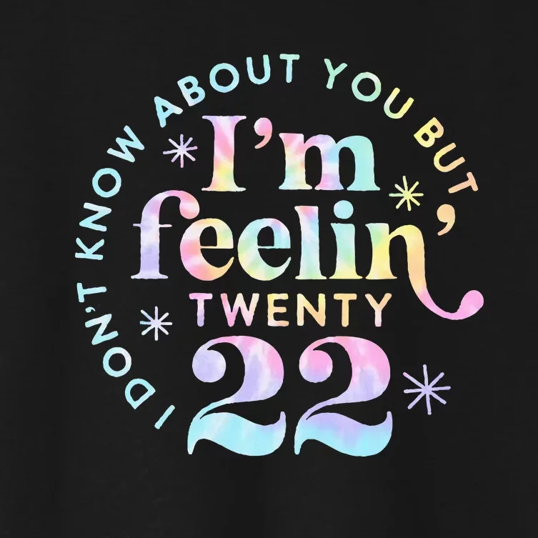 I don't know about you but I'm feeling Twenty 22 Tie Dye Women's Crop Top Tee