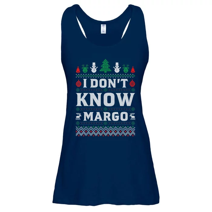 I Don'T Know Margo Funny Christmas Vacation Ladies Essential Flowy Tank