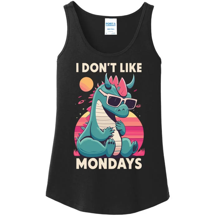 I Dont Like Mondays Blue Dragon Ladies Essential Tank