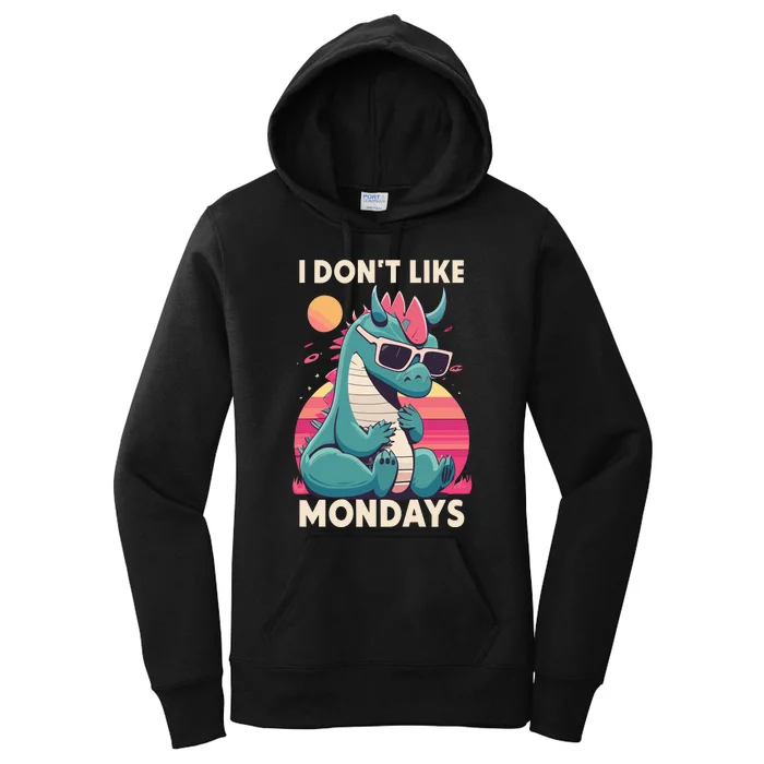 I Dont Like Mondays Blue Dragon Women's Pullover Hoodie