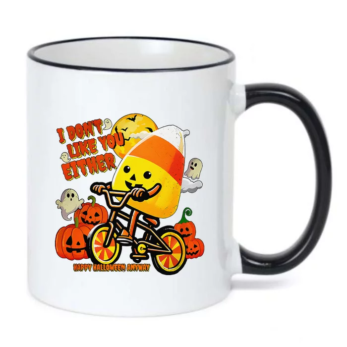 I DonT Like You Either Happy Halloween Anyway Funny Design Black Color Changing Mug