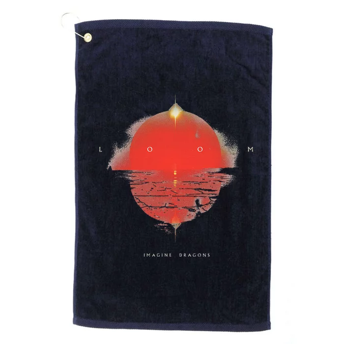 I.M.A.G.I.N.E Dragons Loom Album Platinum Collection Golf Towel