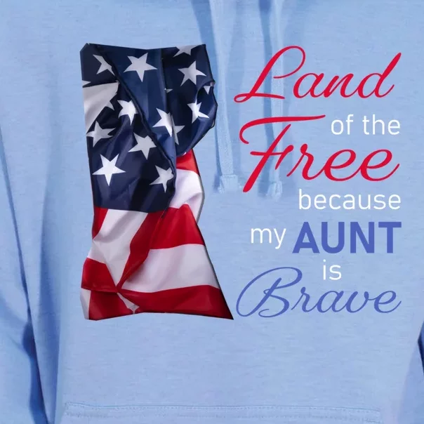 Independence Day Land Of The Free Because Of The Brave Gift Unisex Surf Hoodie