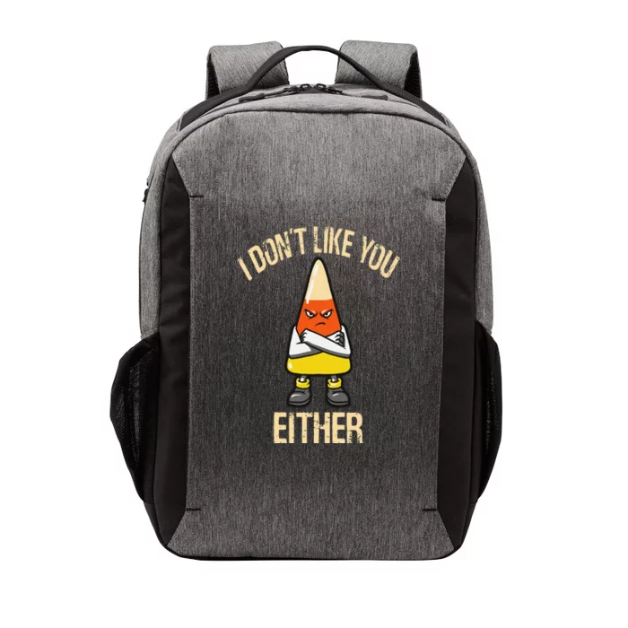 i don't like you either candy corn Vector Backpack