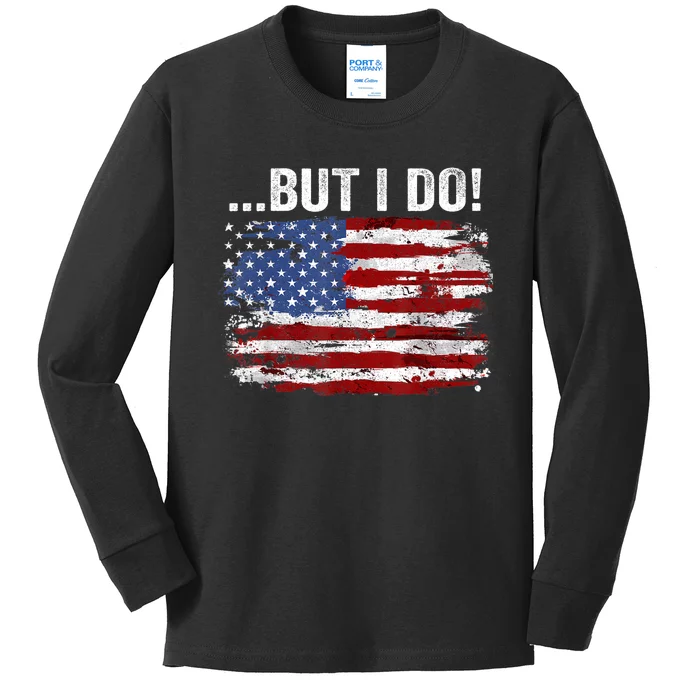 I Dont Matching But I Do 4th Of July Usa Flag Couples Kids Long Sleeve Shirt