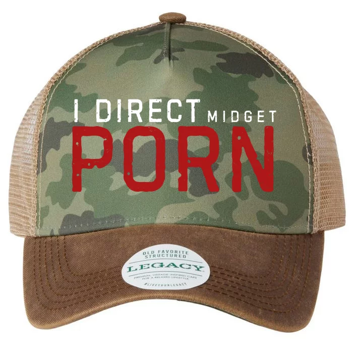 I Direct Midget Porn Funny Legacy Tie Dye Trucker Hat