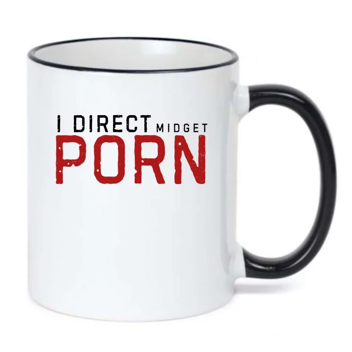 I Direct Midget Porn Funny Black Color Changing Mug