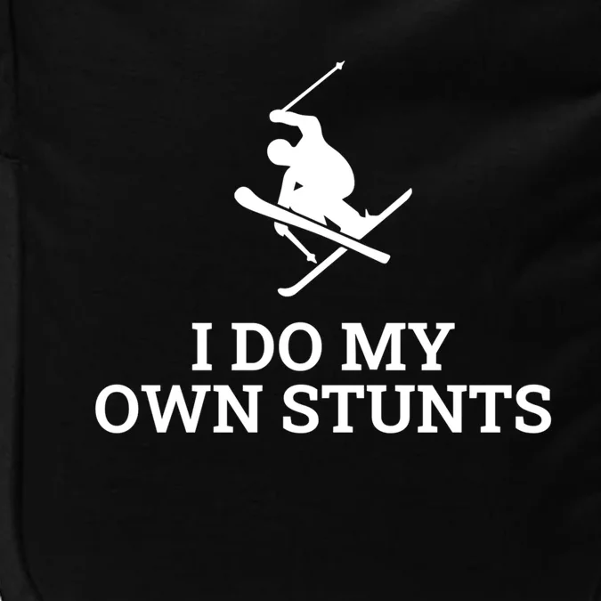 I Do My Own Stunts Ski Gift Impact Tech Backpack